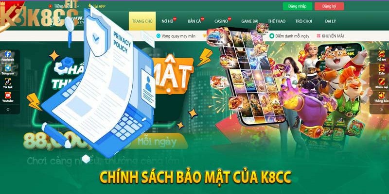 Nhà cái K8CC cài đặt các công nghệ bảo mật chất lượng