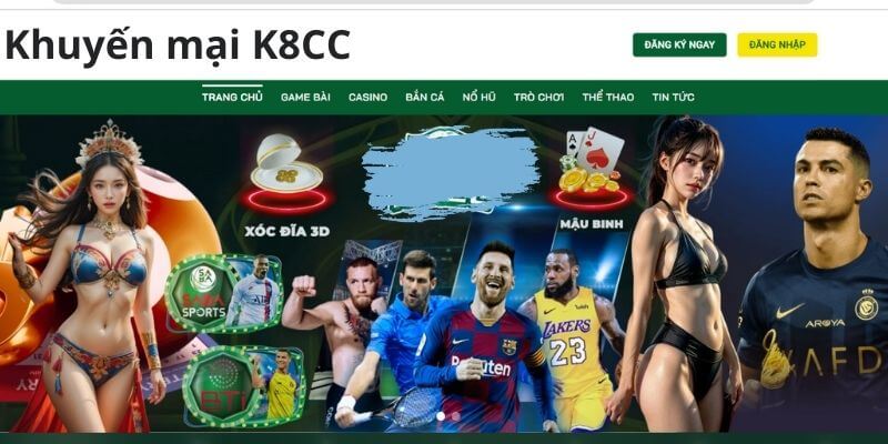 khuyến mãi k8cc