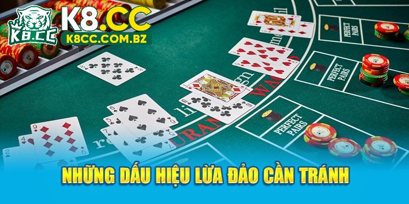 Dấu hiệu nhận biết đơn vị kéo Baccarat không đạt chuẩn